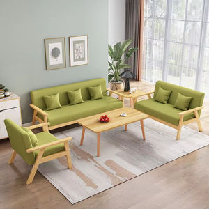 Canapé-lit pliable multifonctionnel et fauteuil <span class=keywords><strong>de</strong></span> détente avec pieds en bois massif, repose-pieds pour salon, chambre à coucher et appartement - Product Image 1