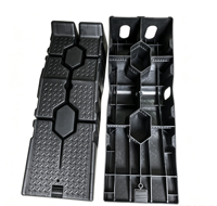 Rampe de service automobile en plastique, rampe de levage robuste pour changement d'huile et réparation de véhicules (SUV, berlines)