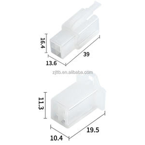 ขั้วต่อสายไฟ4รูสำหรับเชื่อมต่อมอเตอร์ไซค์ไฟฟ้า2.8ขั้วต่อสายสำหรับเชื่อมต่อรถจักรยานยนต์ไฟฟ้าขนาด21 DJ7041A-2.8-11 - Product Image 5