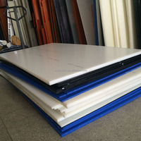 Plaque en polyéthylène haute densité (HDPE) épaisse, solide, écologique et personnalisée pour la logistique, support de charge lourde, planche de soutien au sol