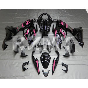 ชุดแฟริ่งมอเตอร์ไซค์ Kawasaki Ninja ZX-6R 636 ปี 2019-2023 ZX6R ZX636  วัสดุ ABS ฉีดขึ้นรูป ชุดแต่งแฟริ่งแบบกำหนดเอง รุ่น K0619-104a - Product Image 4
