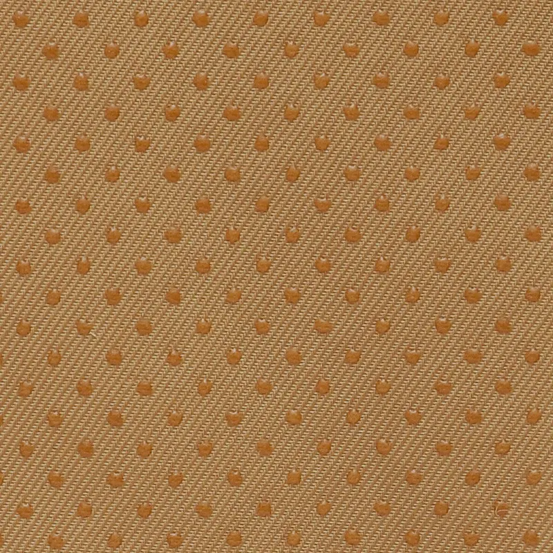 100% Poliéster Não Slip Silicon Dot Anti-Slip Tecidos De Apoio Gaberdine