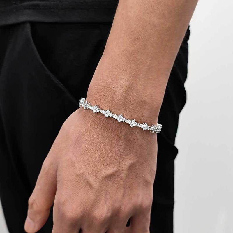 VEROMCA 18K Gold Plated Hip Hop