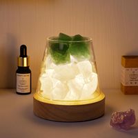 Interrupteur d'éclairage intelligent alimenté par USB lampe de nuit LED en bois lampe de Table de chevet pour chambre salon décor à la maison