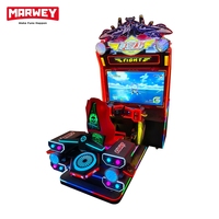 Simulateur de conduite et de tir commercial Marwey à pièces pour salles de jeux d'arcade – Machines de tir à prix réduit