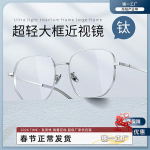 Danyang 8819 – montures de lunettes géométriques en alliage de titane pour femmes, légères, protection contre la lumière bleue, monture complète, forme hexagonale - Product Image 5