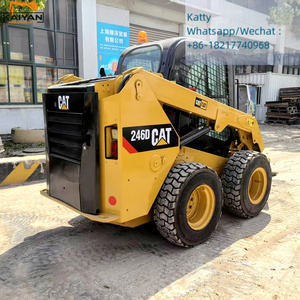 Chargeuse sur pneus CAT 236D d'occasion de haute qualité, Caterpillar 236D 426D, bon état, disponible - Product Image 1