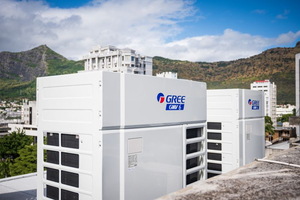 Système de climatisation VRF GMVX, capacité de refroidissement et de chauffage, climatiseur modulaire commercial HVAC, climatisation centrale avec unités intérieures cassette 1 voie - Product Image 4