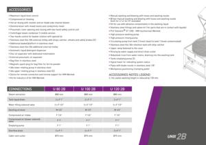 Marque italienne Unix 80 2B Détergent Nettoyage Pièces Laveuse Usines de Lavage Ultrasonique Avec 100 kg Capacité de Charge - Product Image 5