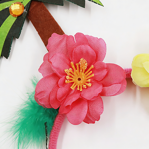 Accessori per Feste a Tema Hawaiano, Cerchietti Ispirati alle Vacanze al Mare per Costumi e Spettacoli - Product Image 5