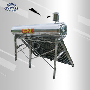 CE非加圧100L、150L自立型ホームパネル太陽光発電電気エアコンシステム温水ヒーター - Product Image 4