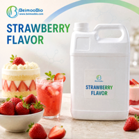 Concentré liquide aromatisant à la fraise hydrosoluble, saveur naturelle identique à l'arôme de baies, agent aromatisant pour bonbons et boissons gazeuses