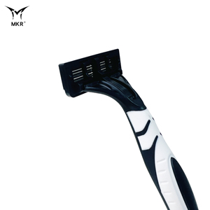 Maquinilla de Afeitar de Alta Calidad con <span class=keywords><strong>Mango</strong></span> de Goma y 6 Cuchillas para <span class=keywords><strong>Hombre</strong></span>, de MKR Factory <span class=keywords><strong>Outlet</strong></span> - Product Image 5