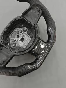 Volvo <span class=keywords><strong>XC</strong></span> 40 S90 S60 V60 <span class=keywords><strong>V90</strong></span> S40 V40 XC60 XC40 XC90 Modification du volant en fibre de carbone avec matériau en cuir Accessoire de voiture - Product Image 3