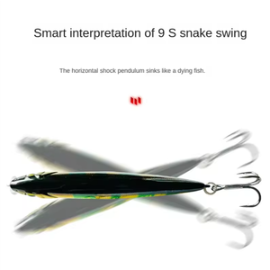 Aotuo - Señuelo de Pesca Tipo Minnow de Hundimiento Lento, 7.5 cm, 9.5 g, 8.5 cm, 14 g, ABS, para Pesca de Lubina <span class=keywords><strong>en</strong></span> Agua Dulce - Product Image 4