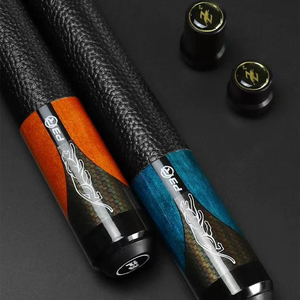 Bois d'érable de qualité supérieure 1/2-PC <span class=keywords><strong>Unilock</strong></span> 12.5mm Pointe en cuir véritable Bâtons de queue de billard à vendre - Product Image 3