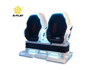 Simulador interactivo de cine 9D VR PARA 2 JUGADORES, juego de realidad virtual de huevo interactivo para interiores para compras en centros comerciales, películas de realidad virtual con derechos de autor - Product Image 5