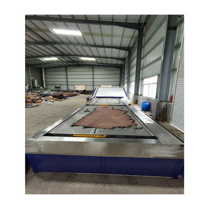 Secador de cuero de tipo Horizontal de acero inoxidable, equipo de trabajo para Tannery - Product Image 1