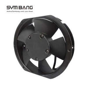 พัดลมอุตสาหกรรมแบบแกน ทนอุณหภูมิสูง ไต้หวัน SYMBANG รุ่น D17238-DA ขนาด 172x151x38 มม. พลาสติก OEM พัดลมอุตสาหกรรม ลูกปืน - Product Image 4