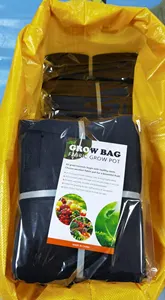Kentang tumbuh tas 5 galon dapat digunakan kembali tahan lama bernapas kain bukan tenun Pot tanaman tas