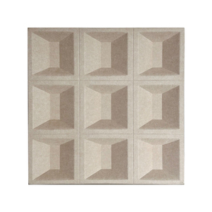 Déco murale moderne 3D en fibre de polyester style bois pour salon chambres appartements studios halls gymnases cuisines entrepôts - Product Image 4