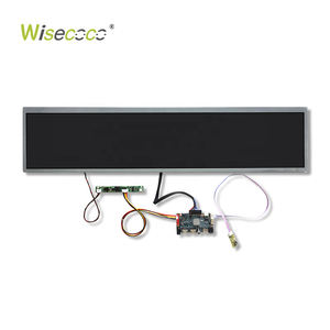 Pantalla Digital de Señalización para Tiendas y Supermercados de <span class=keywords><strong>24</strong></span> <span class=keywords><strong>Pulgadas</strong></span>, 1920*360, 300cd, Pantalla LCD Ultra Ancha Tipo Barra para Publicidad - Product Image 2