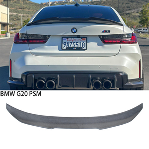For 3 Series G20 G28&M3 G80 PSM Style Carbon Fiber Rear Spoiler Trunk Wing 2018-2025 - Product Image 2