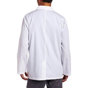 2022 prix d'usine élégant blanc manteaux de laboratoire coton hôpital médecin uniformes dans un style unique pour une utilisation en été et en hiver - Product Image 3