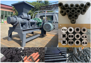 2025 Automatische Kokosnuss Manuelle Holzkohle brikett maschine Produktions linie Holzkohle brikett ier maschine - Product Image 6