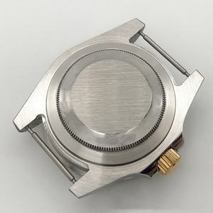 Accessoires de montre de haute qualité OEM ODM en acier inoxydable 316L massif 40MM-42MM pour hommes, boîtier en céramique avec verre saphir mécanique - Product Image 6