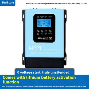 Controlador Solar MPPT Automático de 12V-96V 30A/60A/120A, Controlador de Carga Universal con Pantalla LCD para Generación de Energía Fotovoltaica - Product Image 2