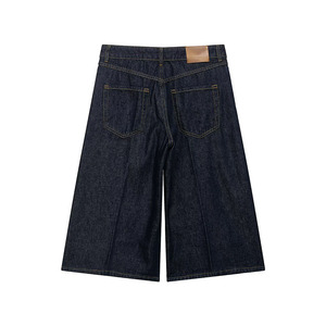 ZATRHMBM Nouveautés 2026 : Shorts en jean longs et élégants pour <span class=keywords><strong>femme</strong></span>, collection Printemps/Automne, style rétro taille haute décontracté - Product Image 2