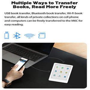 OEM Android 11 Ereader educativo 6 pulgadas capacitiva 300PP | Wifi 3G + 32G negro blanco tinta nueva condición niños Color Ebook Tablet - Product Image 3