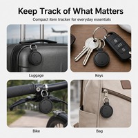 Pelacak Mini Terlaris Smart Key Finder Kompatibel dengan Aplikasi Find My, Pelacak Jarak Jauh Anti-Hilang untuk Koper dan Dompet