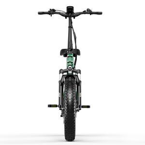 Bicicleta Eléctrica Plegable de Largo Alcance con Batería de Litio Extraíble de 48V, Desbloqueo Inteligente NFC, Suspensión Delantera, Bicicleta Eléctrica para Desplazamientos, IP54 - Product Image 4