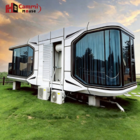 Cammi House – Maison capsule de luxe en acier – Design contemporain, durable, étanche, idéale pour villa ou espace de vie en parc