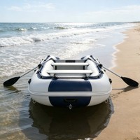 Bateau gonflable d'été le plus populaire, grand bateau de pêche, bateau gonflable OEM Drop Stitch pour sports nautiques