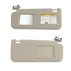 <b>Car</b> Sun <b>Visor</b> For Toyota RAV4 74320-42501-A1 With Mirror And Warning Label Interior Replacement Part - Product Image 1