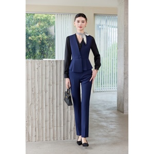 Elegante Traje de Pantalón para Mujer, Traje Formal de Negocios, Diseño de Traje de Pantalón para Dama - Product Image 3