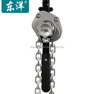 מנוף שרשרת ידני G80 מיני מנופים מאלומיניום עמידים מסוג מיני 0.5 טון 250 ק\"ג מנוף שרשרת ראצ'ט 0.25 טון - Product Image 3