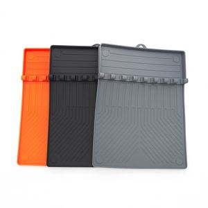 16-Inch <b>Silicone</b> Modern Kitchen Spatula Holder <b>Heat</b> <b>Resistant</b> Durable Multi-Functional BBQ <b>Mat</b> - Product Image 3