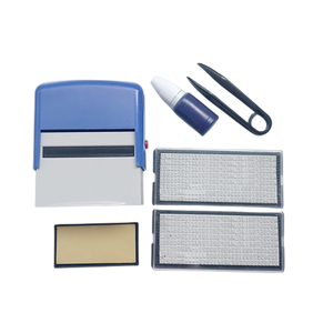 Tampons d'affaires personnalisés pour <span class=keywords><strong>Textile</strong></span>, tampons en caoutchouc auto-encreurs pour bricolage - Product Image 1