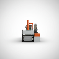 Machine de recyclage et de traitement des vitres de pare-brise usagées et du verre feuilleté pour bâtiments