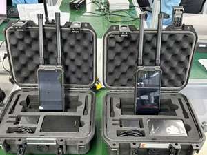 Портативный широкополосный радиочастотный детектор для обнаружения БПЛА/FPV на больших расстояниях, азимутное позиционирование, надежный инструмент для обеспечения общественной безопасности - Product Image 2