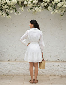 ชุดเดรสลำลองสำหรับผู้หญิงใส่สบายในฤดูร้อน เนื้อผ้าใส่สบาย ทรงหลวม น้ำหนักเบา เหมาะสำหรับการไปเที่ยวชายหาดและการเดินทาง - Product Image 2