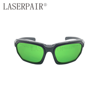 Lunettes de sécurité laser à monture intégrale en polycarbonate CE TR90 pour le traitement dentaire, protection des yeux 200-460nm & 630-670nm & 800-1090nm