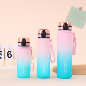 ขวดน้ำกีฬา Lingka ขายส่งราคาพิเศษ ขนาด 500 มล. 650 มล. 1000 มล. พลาสติกใส ปลอดสาร BPA ฝาปิดวัสดุ PC รับสกรีนโลโก้ ผิวด้าน - Product Image 5