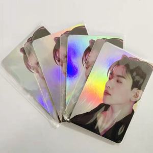Nuova scheda fotografica olografica con stampa personalizzata a doppia dimensione kpop dream laser card Idol photo card - Product Image 2