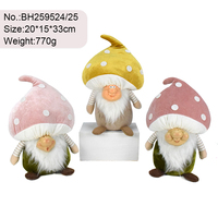 Boheng 2026 – Nouveaux Gnomes Têtes de Champignons en Peluche pour la Maison, Multicolores, Printemps-Été, Fête des Raisonnements, Décoration Champignon, Style Santa Gonk, Automne