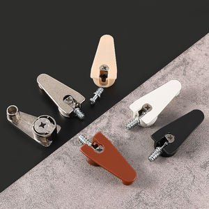 Goujon de fixation d'étagère à rainure pour vis à blocage à came, goujon de support d'étagère à blocage à came, support d'étagère - Product Image 1